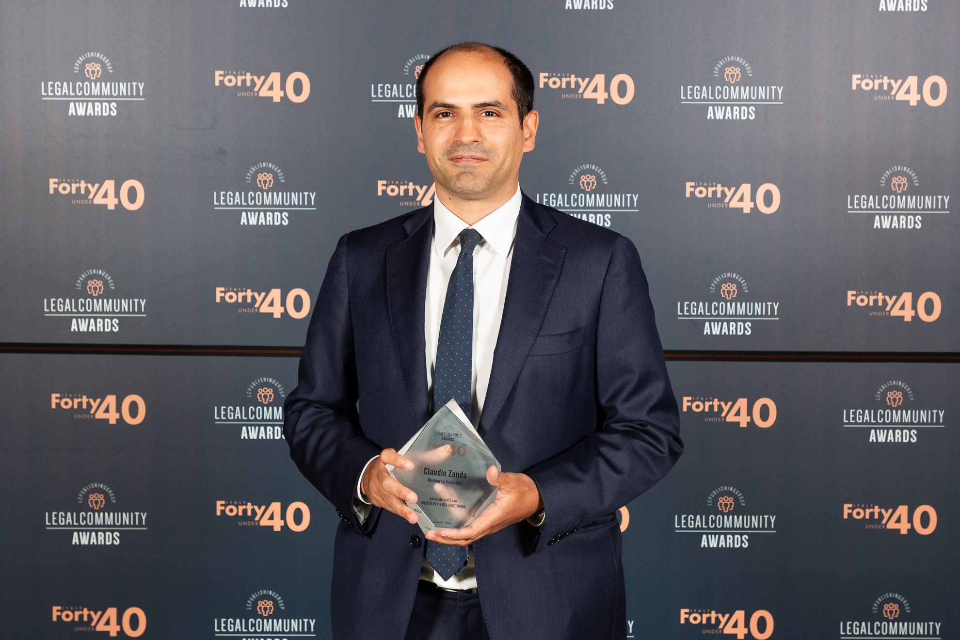 Claudio Zanda named Lawyer of the Year Insolvency & Restructuring at the 2021 Legalcommunity Forty Under 40 Awards